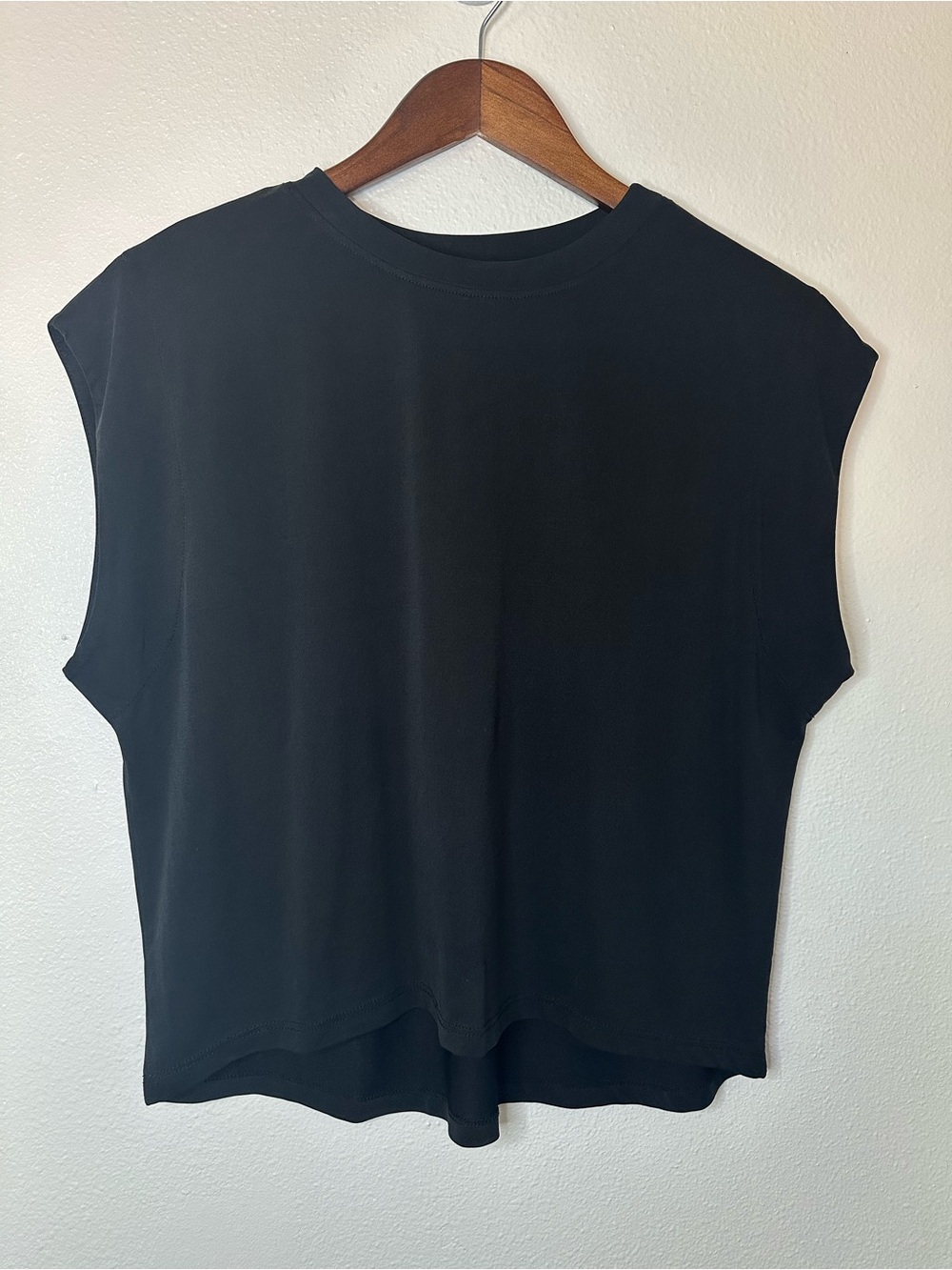 bohme Black Cap Sleeve Tank Top